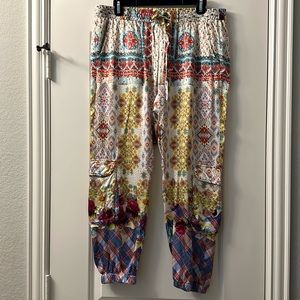 Johnny Was Jogger Pant, Size M